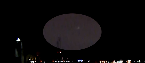 'UFO' spotted in Cleveland Harbour. 'UFO' spotted in Cleveland Harbour. - Sputnik International
