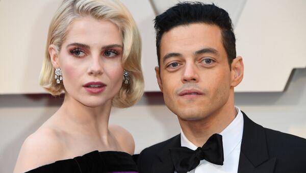 Best Actor nominee for Bohemian Rhapsody Rami Malek and actress Lucy Boynton arrives for the 91st Annual Academy Awards at the Dolby Theatre in Hollywood, California on February 24, 2019. - Sputnik International