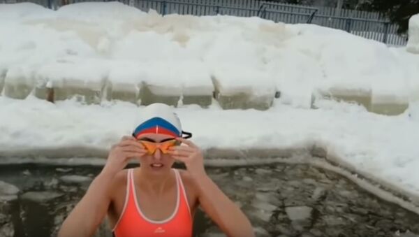Winter Swim training in Russia - Sputnik International