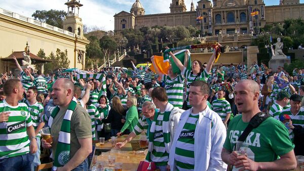 Glasgow Celtic fans (File photo). - Sputnik International