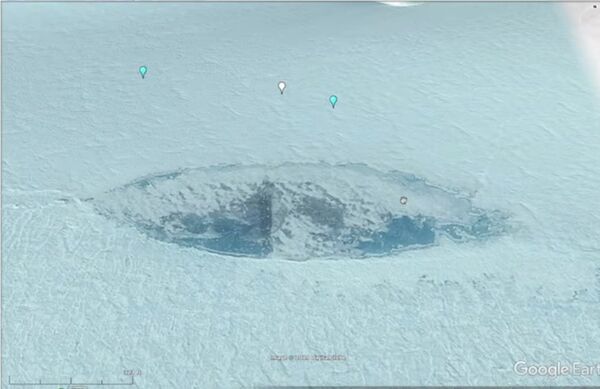 Alleged image of U-Boat in Antarctica Alleged image of U-Boat in Antarctica - Sputnik International