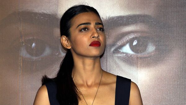 Indian Bollywood actress Radhika Apte poses during the trailer launch of the psychological thriller film ‘Phobia’ directed by Pawan Kripalani in Mumbai late April 25, 2016 - Sputnik International