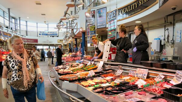 UK food market (File photo). - Sputnik International