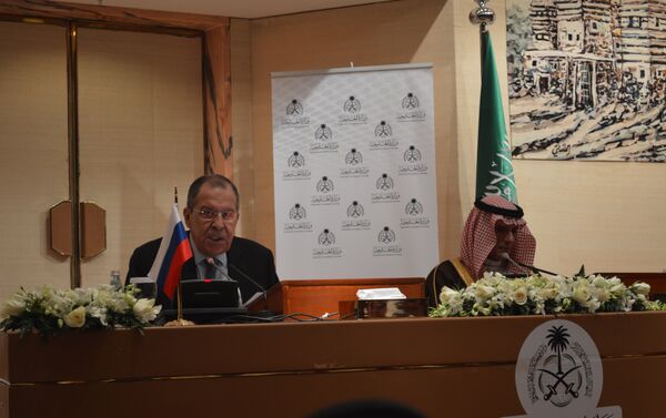 Russian Forign Minister Sergei Lavrov in Doha - Sputnik International