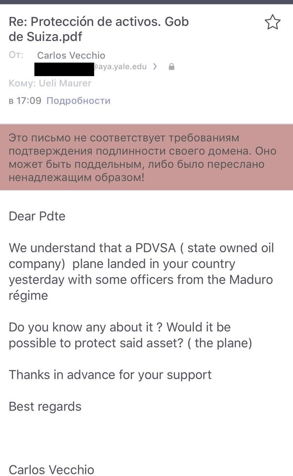 Carlos Vecchio asks pranksters to arrest the PDVSA plane - Sputnik International