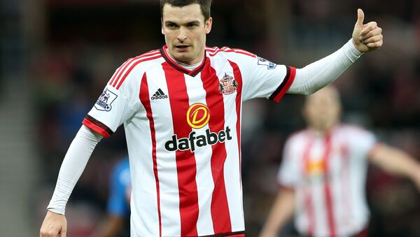 Adam Johnson, seen here playing for Sunderland in the Premier League in 2016, is due to be released from prison on 22 March 2019 - Sputnik International