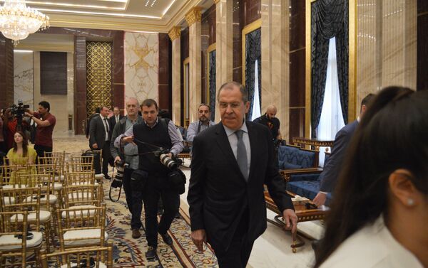 Russian FM Sergey Lavrov holding press-conferences in Kuwait and UAE - Sputnik International