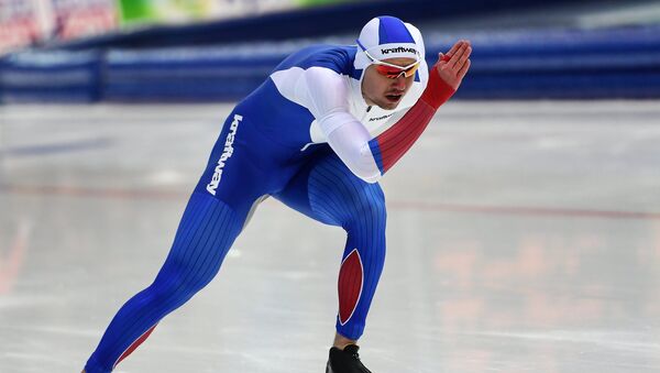 Russian speed skater Pavel Kulizhnikov - Sputnik International