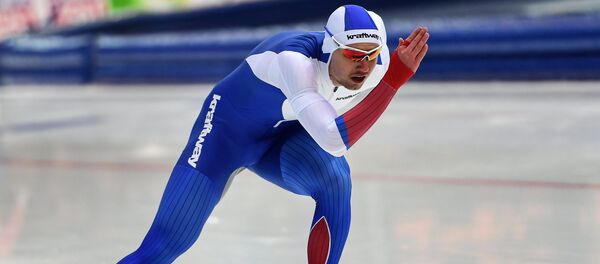 Russian speed skater Pavel Kulizhnikov - Sputnik International