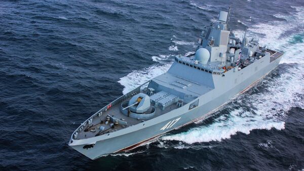 Russian frigate Admiral Gorshkov - Sputnik International