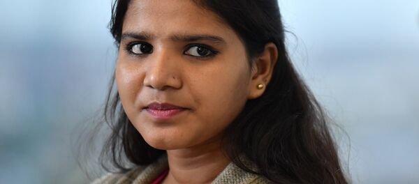 Eisham Ashiq, the daughter of Asia Bibi (File) - Sputnik International