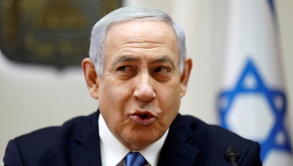 Israeli Prime Minister Benjamin Netanyahu speaks during the weekly cabinet meeting in Jerusalem March 10, 2019 - Sputnik International