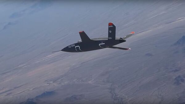 XQ-58A Valkyrie UAV Test Flight - Sputnik International