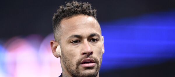 Neymar at PSG vs Strasbourg match - Coupe de France - Sputnik International