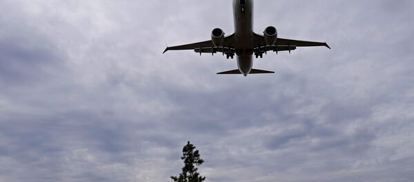 An American Airlines Boeing 737 MAX 8 flight from Los Angeles approaches for landing at Reagan National Airport shortly after an announcement was made by the FAA that the planes were being grounded by the United States in Washington, U.S. March 13, 2019 An American Airlines Boeing 737 MAX 8 flight from Los Angeles approaches for landing at Reagan National Airport shortly after an announcement was made by the FAA that the planes were being grounded by the United States in Washington, U.S. March 13, 2019 - Sputnik International