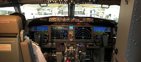 The cockpit of Jet Airways Boeing 737 MAX 8 aircarft - Sputnik International