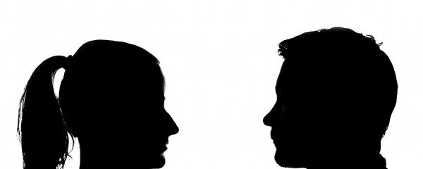 Female and male silhouettes Female and male silhouettes - Sputnik International