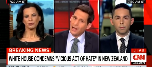 CNN host John Berman and former Department of Homeland Security assistant secretary Juliette Kayyem discuss Trump's alleged influence on the Christchurch massacre. CNN host John Berman and former Department of Homeland Security assistant secretary Juliette Kayyem discuss Trump's alleged influence on the Christchurch massacre. - Sputnik International