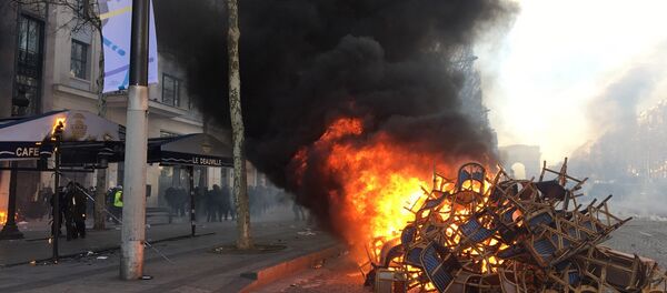 Act 18: Yellow Vests protest in Paris on 16 March Act 18: Yellow Vests protest in Paris on 16 March - Sputnik International