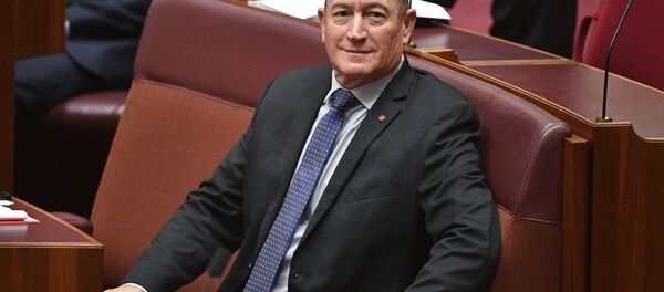 Australian senator Fraser Anning sits in the chamber during a session at Parliament House in Canberra, Wednesday, Aug. 15, 2018. Australian senator Fraser Anning sits in the chamber during a session at Parliament House in Canberra, Wednesday, Aug. 15, 2018. - Sputnik International