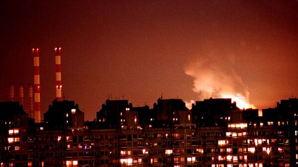 Bombing of Belgrade by NATO forces - Sputnik International