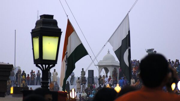 Flags of India and Pakistan (File Photo) - Sputnik International