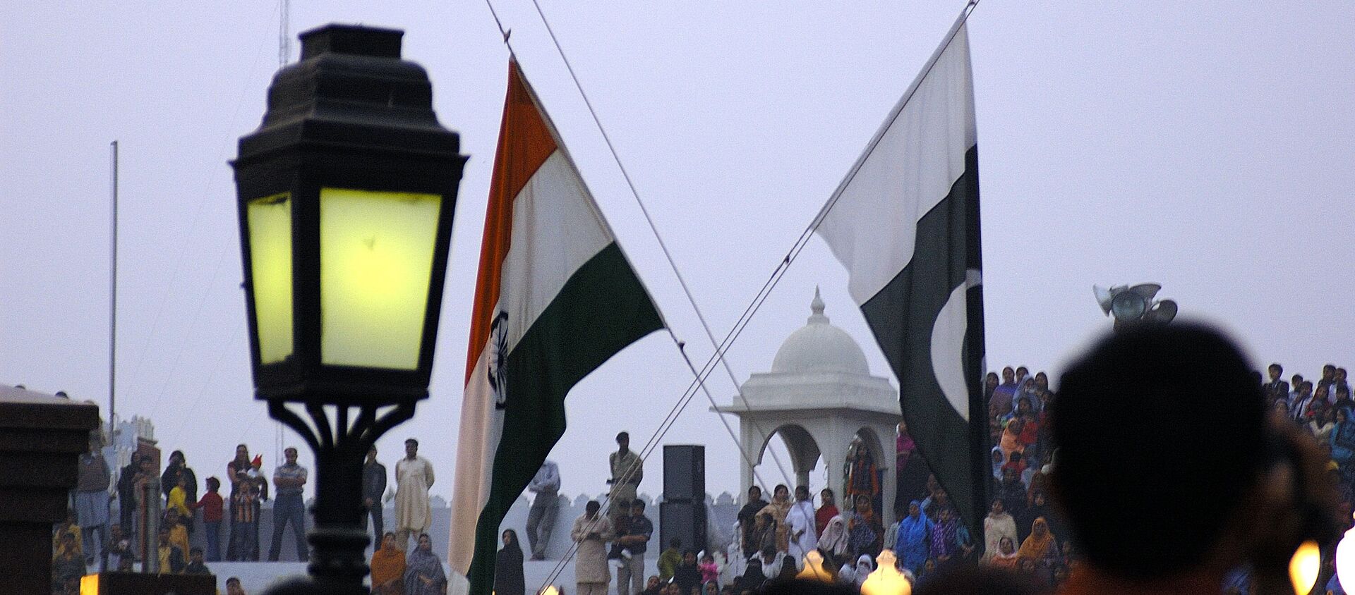 Flags of India and Pakistan (File Photo) - Sputnik International, 1920, 22.01.2021