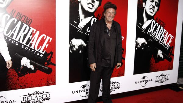 Al Pacino played Tony Montana in the classic gangster movie Scarface - Sputnik International