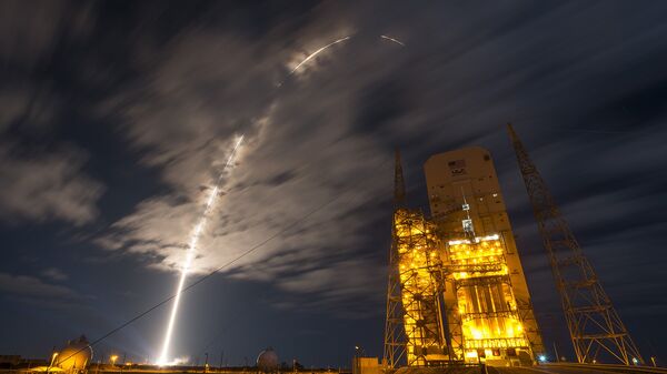 The 45th Space Wing supported NASA’s successful launch of Orbital ATK’s Cygnus spacecraft aboard a United Launch Alliance Atlas V rocket from Space Launch Complex 41 at Cape Canaveral Air Force Station, Fla., March 22, 2016. The rocket carrying Cygnus cargo vessel OA-6 is a resupply mission to the International Space Station supporting NASA’s Commercial Resupply Services program. - Sputnik International