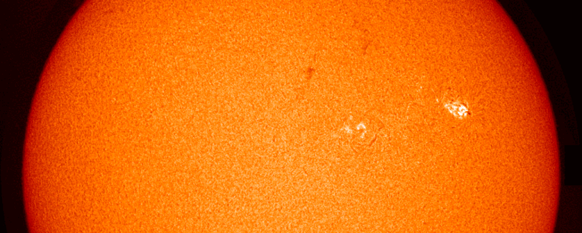 Image of the Sun, taken March 21, showing a spike in solar activity. - Sputnik International, 1920, 20.07.2022