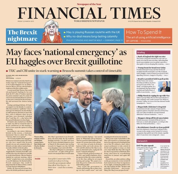 Financial Times Financial Times - Sputnik International