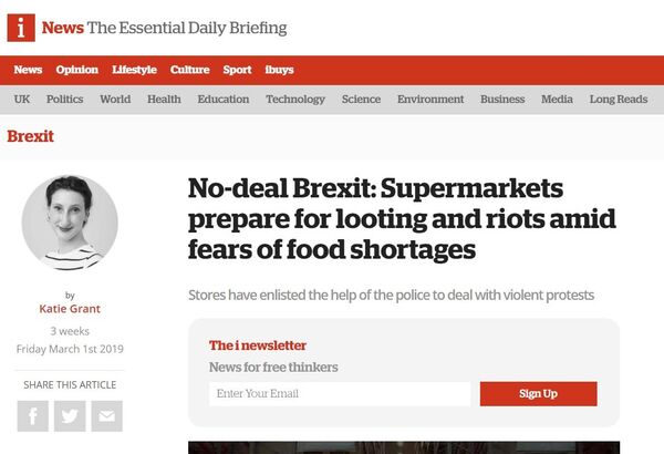 inews.co.uk inews.co.uk - Sputnik International