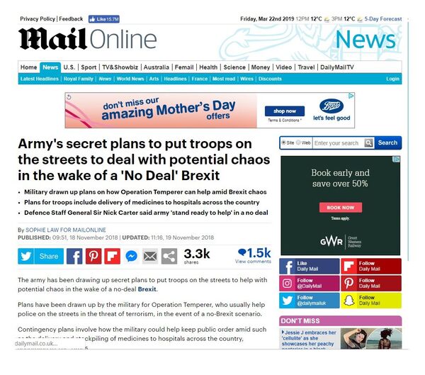 Daily Mail Daily Mail - Sputnik International