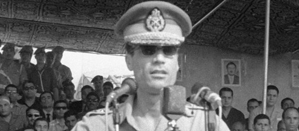 A young Muammar Gaddafi. A young Muammar Gaddafi. - Sputnik International