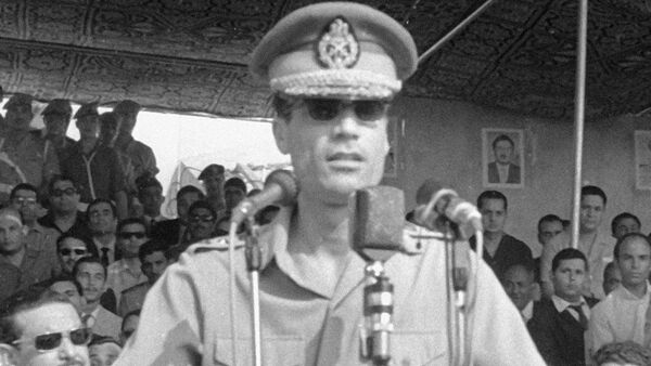 A young Muammar Gaddafi. - Sputnik International