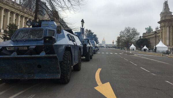 19th weekend of ‘Yellow Vest’ protests underway in Paris, France - Sputnik International