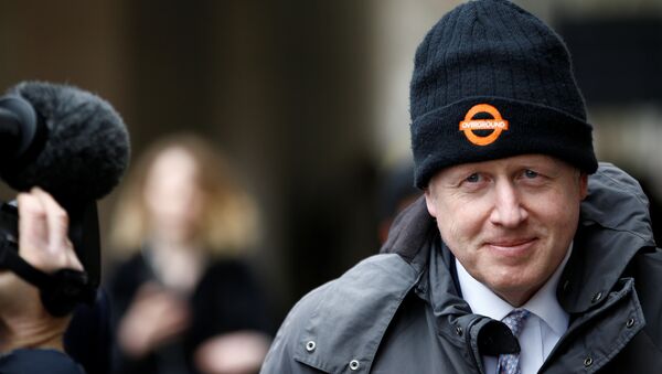 Former British Foreign Secretary Boris Johnson leaves the Cabinet Office in London, Britain March 19, 2019. - Sputnik International