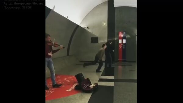 Патихард в московском метро - Sputnik International