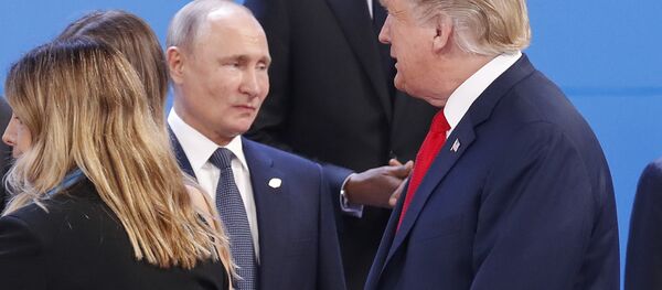 Russian President Vladimir Putin and US President Donald Trump Russian President Vladimir Putin and US President Donald Trump - Sputnik International