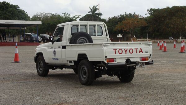 Ghana Police Toyota Land Cruiser J70 pickup - Sputnik International