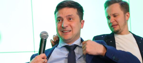 Presidential election in Ukraine 2019, Volodymyr Zelenskiy Presidential election in Ukraine 2019, Volodymyr Zelenskiy - Sputnik International