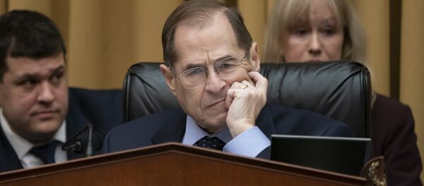 Judiciary Committee Chairman Jerrold Nadler, D-N.Y., questions Acting Attorney General Matthew Whitaker on Capitol Hill in Washington, Friday, Feb. 8, 2019. - Sputnik International