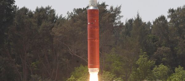 A Ballistic Missile Defence (BMD) Interceptor takes off to hit one of India's satellites in the first such test, from the Dr. A.P.J. Abdul Kalam Island, in the eastern state of Odisha, India, March 27, 2019 A Ballistic Missile Defence (BMD) Interceptor takes off to hit one of India's satellites in the first such test, from the Dr. A.P.J. Abdul Kalam Island, in the eastern state of Odisha, India, March 27, 2019 - Sputnik International