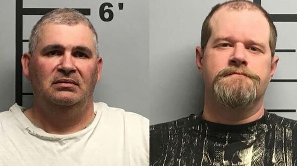 Charles Eugene Ferris and Christopher Hicks, arrested for aggravated assault Charles Eugene Ferris and Christopher Hicks, arrested for aggravated assault - Sputnik International