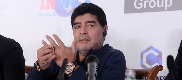 Football legend Diego Maradona Football legend Diego Maradona - Sputnik International