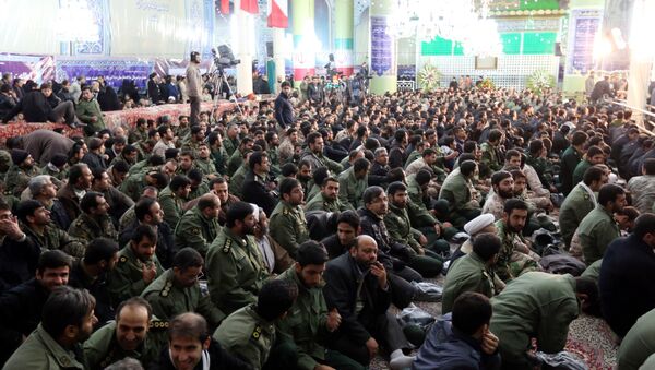 Members of Iran's elite Revolutionary Guard Corps - Sputnik International