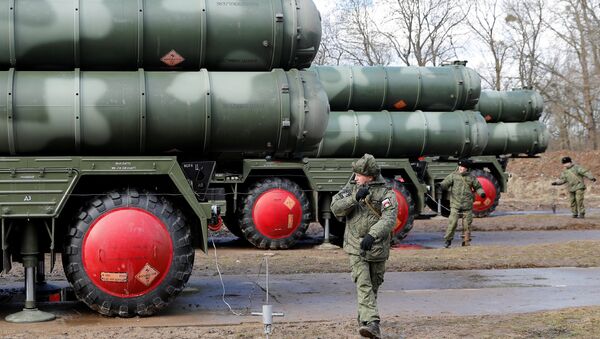 Russia's S-400 Triumph surface-to-air missile system. File photo - Sputnik International