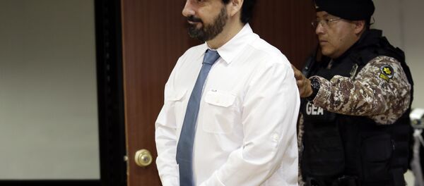 United States citizen Paul Ceglia arrives at court to file an appeal against his extradition, filed against him by the United States, in Quito, Ecuador, Wednesday, Sept. 26, 2018 United States citizen Paul Ceglia arrives at court to file an appeal against his extradition, filed against him by the United States, in Quito, Ecuador, Wednesday, Sept. 26, 2018 - Sputnik International