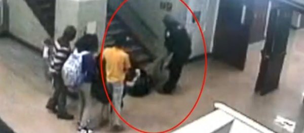 Newly obtained video offers a new look at a disturbing altercation at Marshall High School between Chicago police and a student. Newly obtained video offers a new look at a disturbing altercation at Marshall High School between Chicago police and a student. - Sputnik International