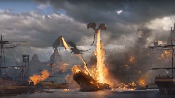 Dracarys! Game of Thrones S06xE09 Daenerys Beats the Masters - Sputnik International